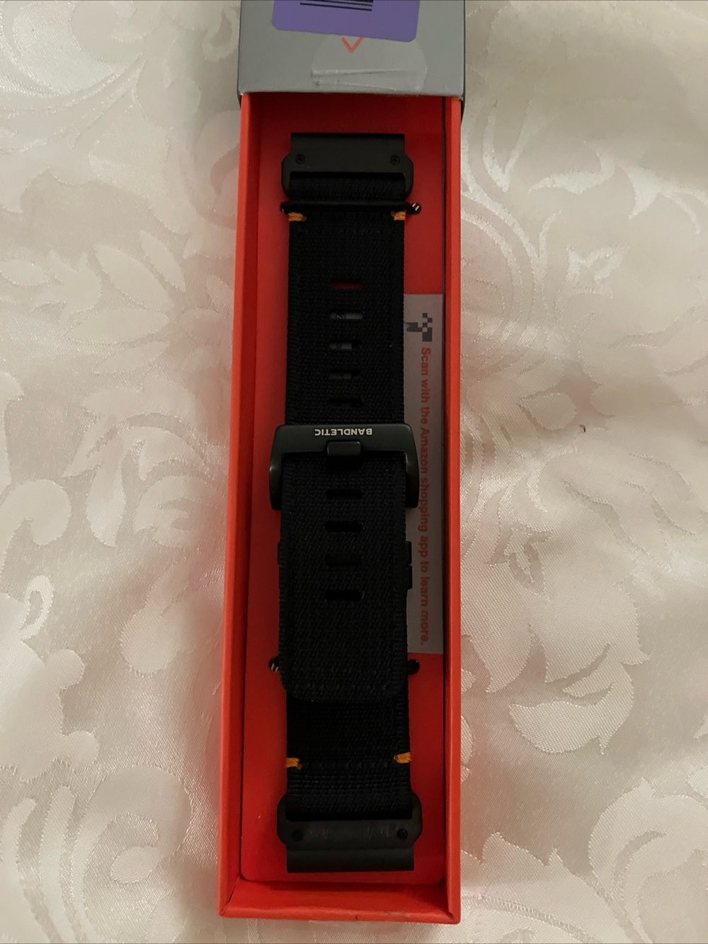 Bandletic 26mm QuickFit Nylon Band Compatible with Garmin Fenix 7X 6X 5X Epix Pr
